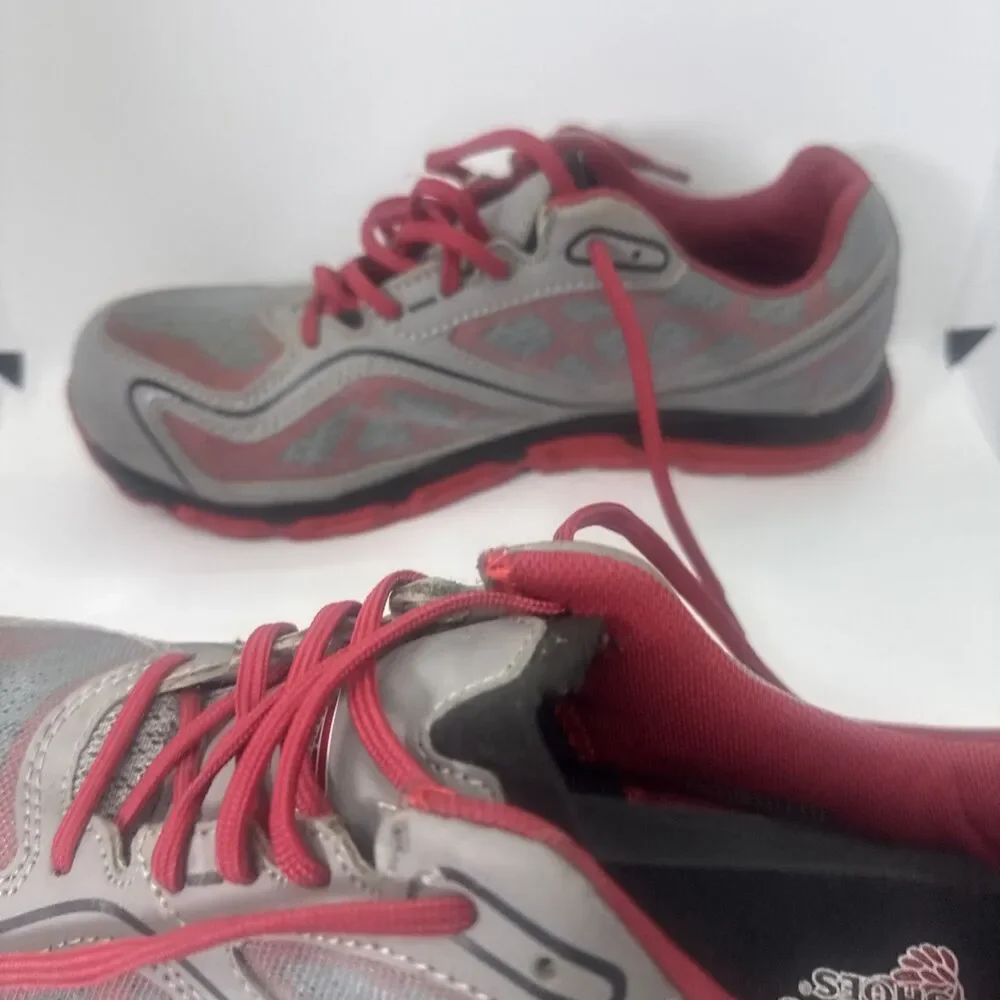 Red Wing Safety Toe Athletic Work Shoes Mens  size 9 D Aluminum Toe Gray